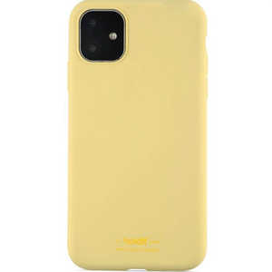 HOLDIT iPhone 11 6.1インチ用 ソフトタッチシリコーンケース 14311 Yellow