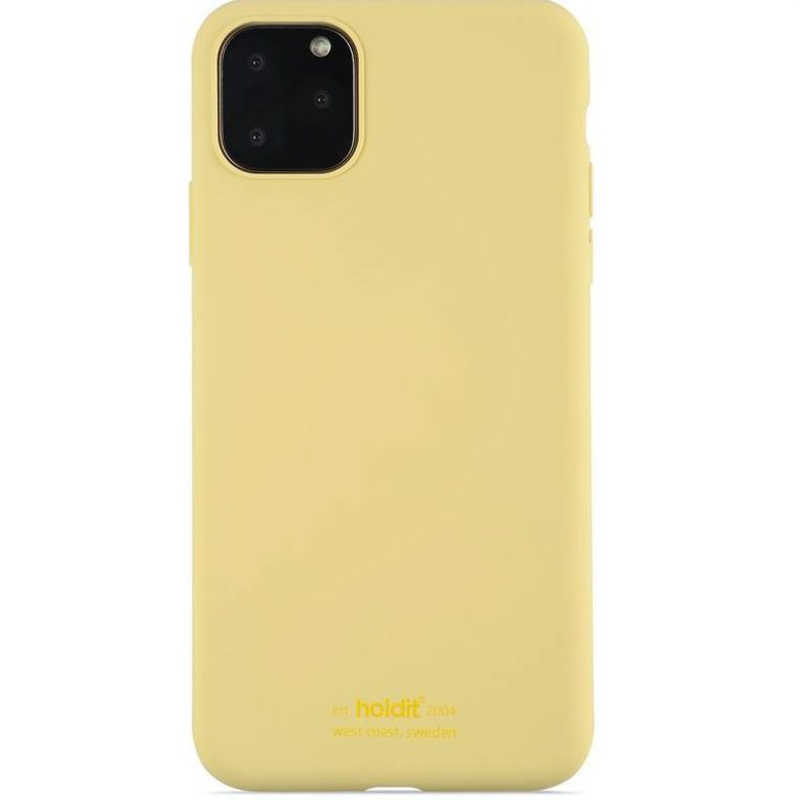 HOLDIT HOLDIT iPhone 11 Pro Max 6.5インチ用 ソフトタッチシリコーンケース 14312 Yellow 14312 Yellow
