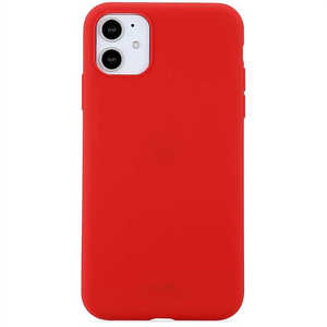iPhone11用 ソフトタッチシリコーンケース HOLDIT RubyRed 14460 iPhone11用 ソフトタッチシリコーンケース HOLDIT RubyRed 14460