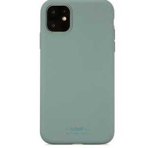 iPhone11用 ソフトタッチシリコーンケース HOLDIT Moss Green 14517 iPhone11用 ソフトタッチシリコーンケース HOLDIT Moss Green 14517