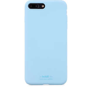 HOLDIT iPhone7Plus/8Plus用 ソフトタッチシリコーンケース HOLDIT Light Blue 14708