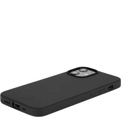HOLDIT iPhone12mini用ソフトタッチシリコーンケース ブラック Black