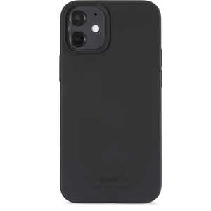 HOLDIT iPhone12mini用ソフトタッチシリコーンケース ブラック Black 14763