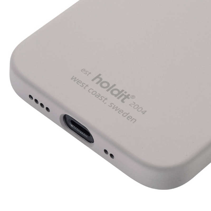 HOLDIT HOLDIT iPhone12mini用ソフトタッチシリコーンケース トープ Taupe 14765 14765