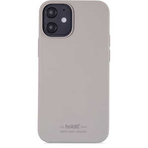 HOLDIT iPhone12mini用ソフトタッチシリコーンケース トープ Taupe 14765