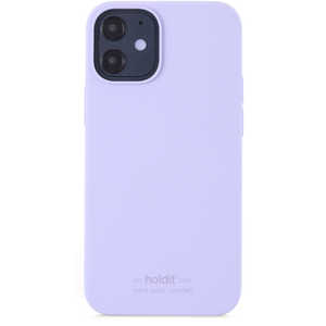 HOLDIT iPhone12mini用ソフトタッチシリコーンケース ラベンダー Lavender 14766