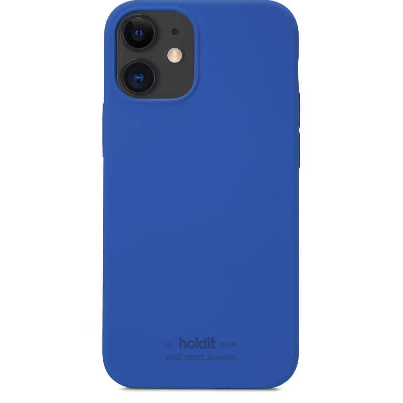HOLDIT HOLDIT iPhone12mini用ソフトタッチシリコーンケース ロイヤルブルー Royal Blue 14768 14768