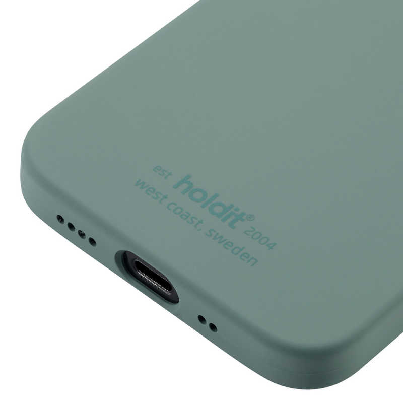 HOLDIT HOLDIT iPhone12mini用ソフトタッチシリコーンケース モスグリーン Moss Green 14769 14769