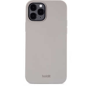 HOLDIT iPhone12/12pro用ソフトタッチシリコーンケース トープ Taupe 14784