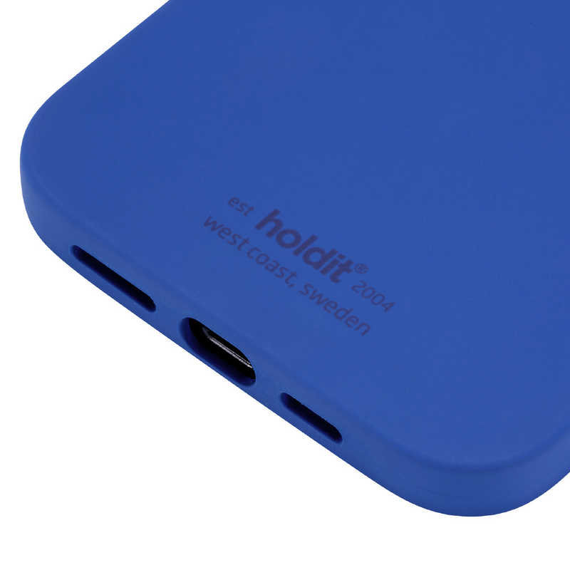 HOLDIT HOLDIT iPhone12proMAX用ソフトタッチシリコーンケース ロイヤルブルー Royal Blue 14804 14804