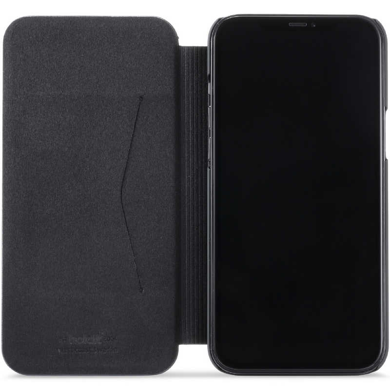 HOLDIT HOLDIT iPhone12ProMAX用Slim Flip手帳スタンド機能付 ブラック Black 14809 14809