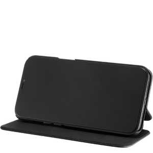 HOLDIT iPhone12ProMAX用Slim Flip手帳スタンド機能付 ブラック Black 14809
