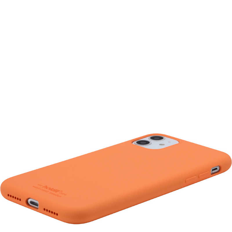 HOLDIT HOLDIT iPhoneXR用ソフトタッチシリコーンケース オレンジ HOLDIT オレンジ 14832 14832