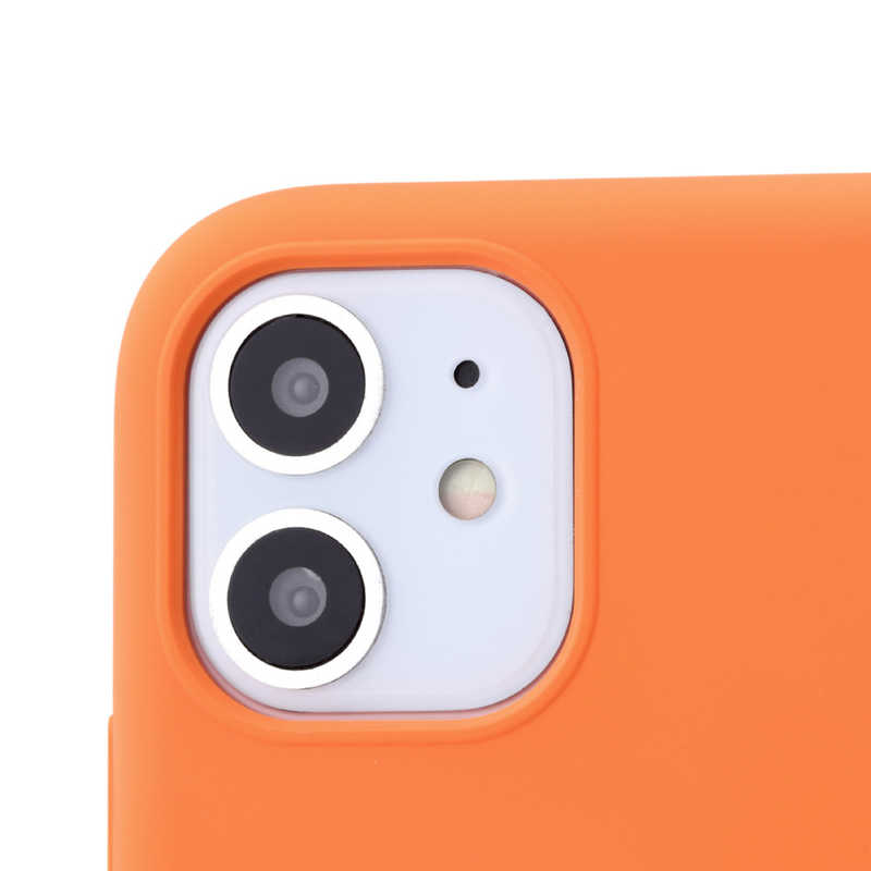 HOLDIT HOLDIT iPhoneXR用ソフトタッチシリコーンケース オレンジ HOLDIT オレンジ 14832 14832