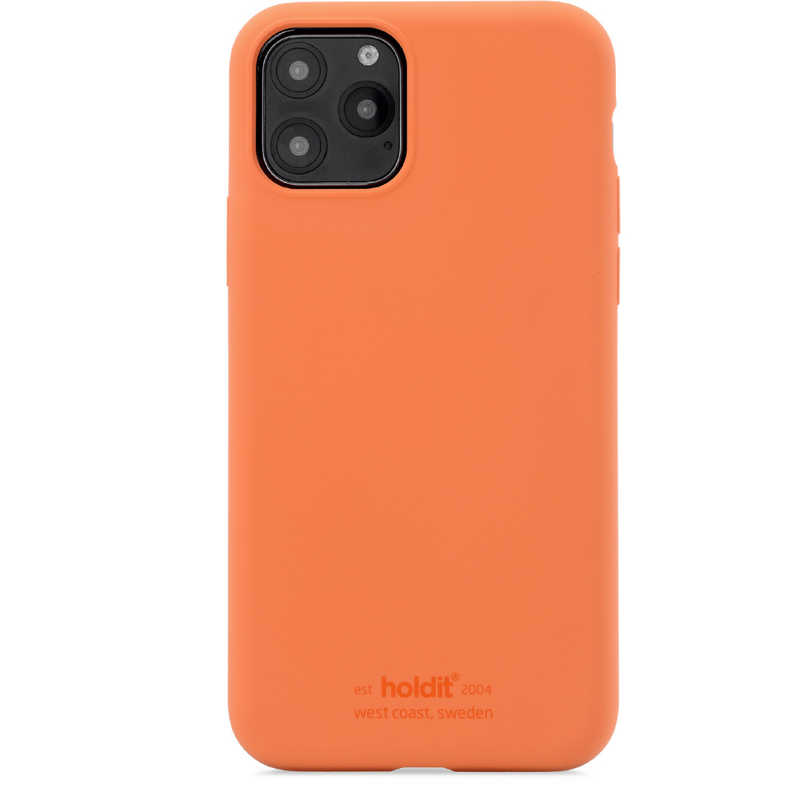 HOLDIT HOLDIT iPhone11用ソフトタッチシリコーンケース オレンジ HOLDIT オレンジ 14833 14833