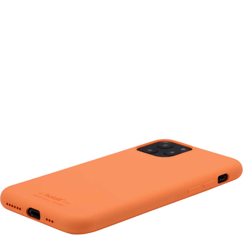 HOLDIT HOLDIT iPhone11用ソフトタッチシリコーンケース オレンジ HOLDIT オレンジ 14833 14833
