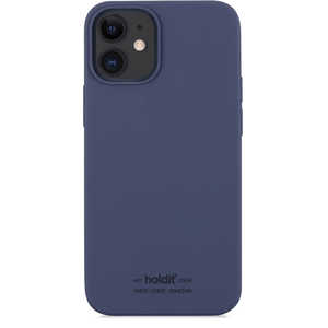 HOLDIT iPhone12mini用ソフトタッチシリコーンケース ネイビー Navy 14878