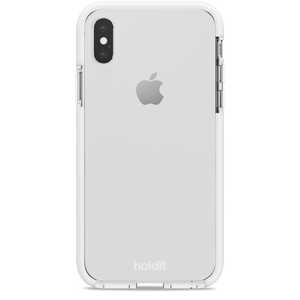 HOLDIT iPhone Xs/X シースルークリアケース ホワイト Seethru 15059