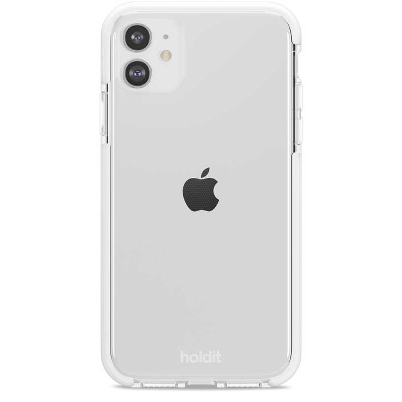 HOLDIT HOLDIT iPhone 11/XR シースルークリアケース ホワイト Seethru 15064 15064