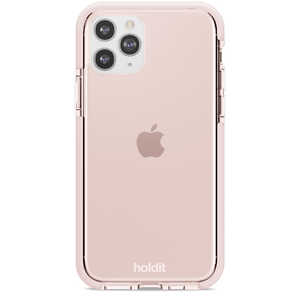 HOLDIT iPhone 11Pro シースルークリアケース ブラッシュピンク Seethru 15070