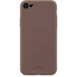 HOLDIT iPhone SE 第3世代/第2世代/8/7専用 ソフトタッチシリコンケース ダークブラウン 15131