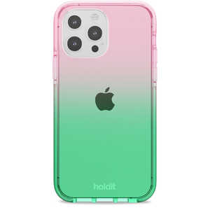 HOLDIT iPhone 13Pro シースルークリアケース グリーンピンク Seethru グリーンピンク 15439 HOLDIT iPhone 13Pro シースルークリアケース グリーンピンク Seethru グリーンピンク 15439