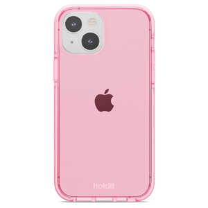 HOLDIT iPhone 14 6.1inch 2眼 耐衝撃クリアケース B Pink ブライトピンク 15553