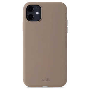 HOLDIT iPhone11/XR ソフトタッチシリコーンケース Seethru モカブラウン 15595 HOLDIT iPhone11/XR ソフトタッチシリコーンケース Seethru モカブラウン 15595