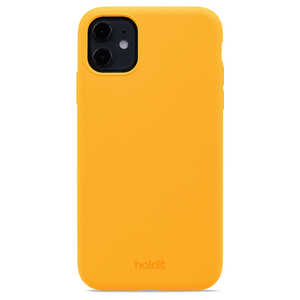 HOLDIT iPhone11/XR ソフトタッチシリコンケース オレンジジュース 15741