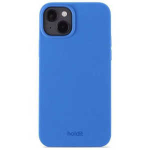 HOLDIT iPhone 14/13 ソフトタッチシリコンケース スカイブルー 15808