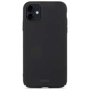 HOLDIT iPhone 11/XR ストラップホール付きハードケース ブラック Slim Case 15825