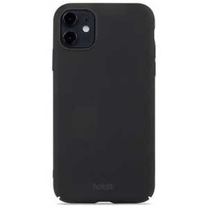 HOLDIT iPhone 11/XR ストラップホール付きハードケース ブラック Slim Case 15825 HOLDIT iPhone 11/XR ストラップホール付きハードケース ブラック Slim Case 15825