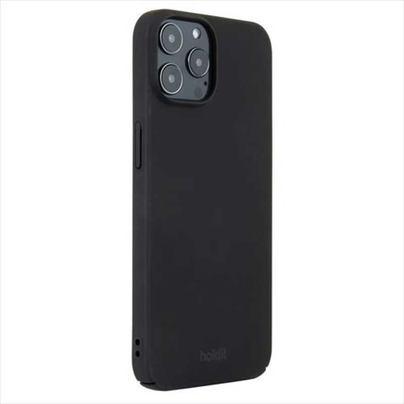 HOLDIT HOLDIT iPhone 12/12Pro ストラップホール付きハードケース ブラック Slim Case 15829 15829