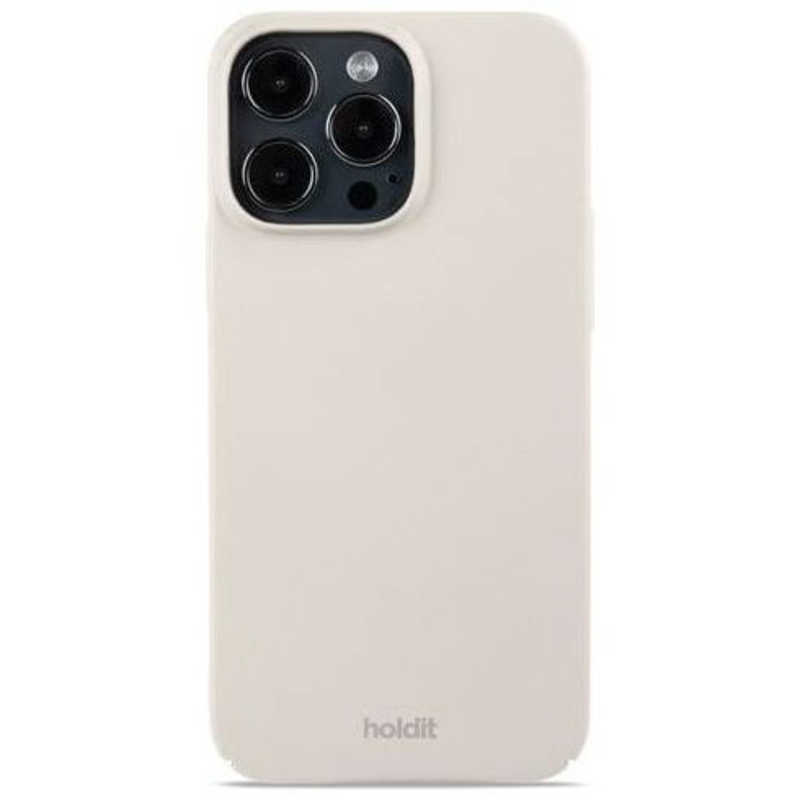 HOLDIT HOLDIT iPhone 14ProMax ストラップホール付きハードケース ライトベージュ 15852 15852