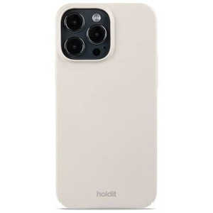 HOLDIT iPhone 14ProMax ストラップホール付きハードケース ライトベージュ 15852 HOLDIT iPhone 14ProMax ストラップホール付きハードケース ライトベージュ 15852