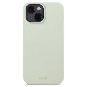 HOLDIT iphone 14/13 ソフトタッチシリコーンケース ホワイトモス 15905