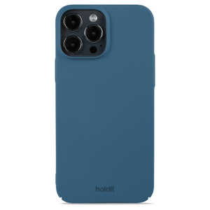 HOLDIT iPhone 13Pro 薄型ハードケース Slim Case デニムブルー 15912