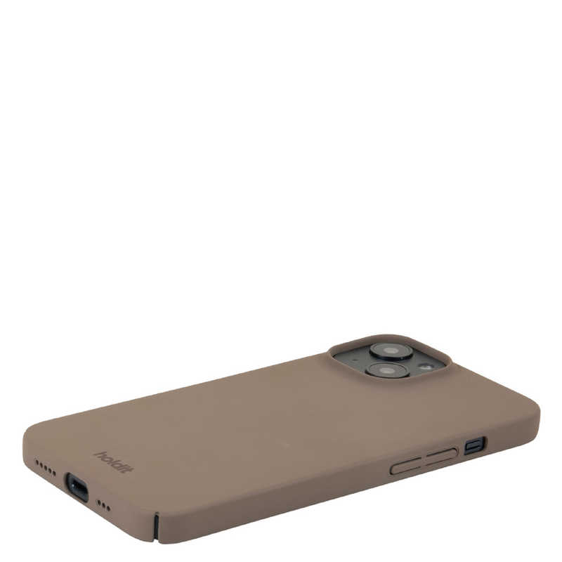 HOLDIT HOLDIT iPhone15 6.1インチ 薄型ハードケース モカブラウン Slim Case  