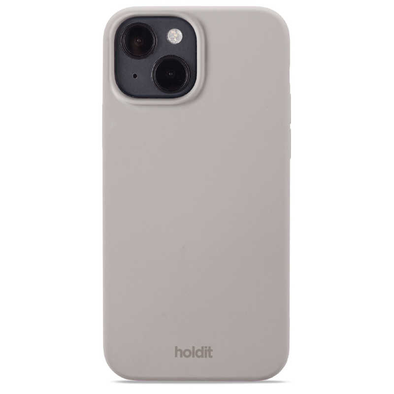 HOLDIT HOLDIT iPhone15 6.1インチ ソフトタッチシリコーンケース トープ  