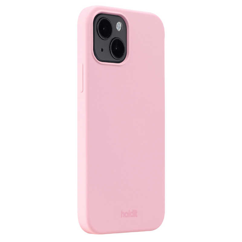 HOLDIT HOLDIT iPhone15 6.1インチ ソフトタッチシリコーンケース ピンク  