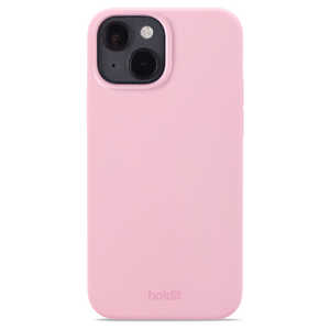 HOLDIT iPhone15 6.1インチ ソフトタッチシリコーンケース ピンク 