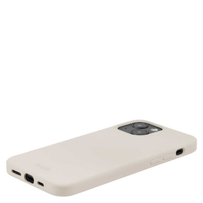 HOLDIT HOLDIT iPhone15 6.1インチ ソフトタッチシリコーンケース ライトベージュ  
