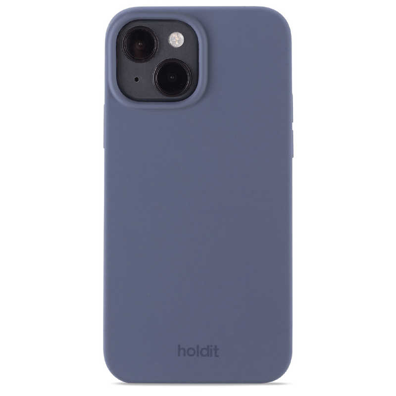 HOLDIT HOLDIT iPhone15 6.1インチ ソフトタッチシリコーンケース パシフィックブルー  