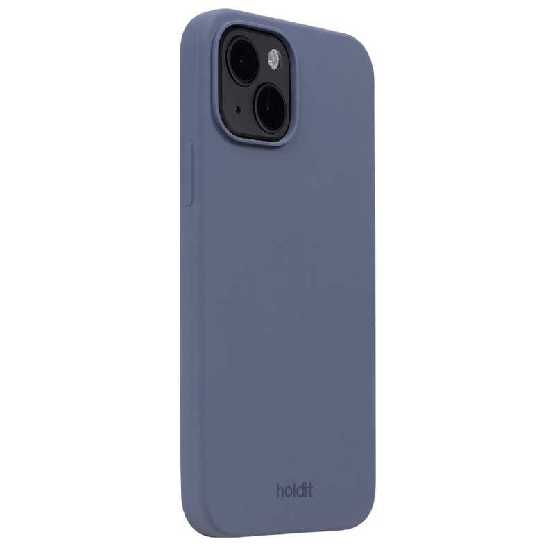 HOLDIT HOLDIT iPhone15 6.1インチ ソフトタッチシリコーンケース パシフィックブルー  