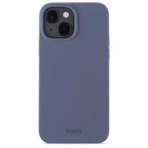 HOLDIT iPhone15 6.1インチ ソフトタッチシリコーンケース パシフィックブルー 