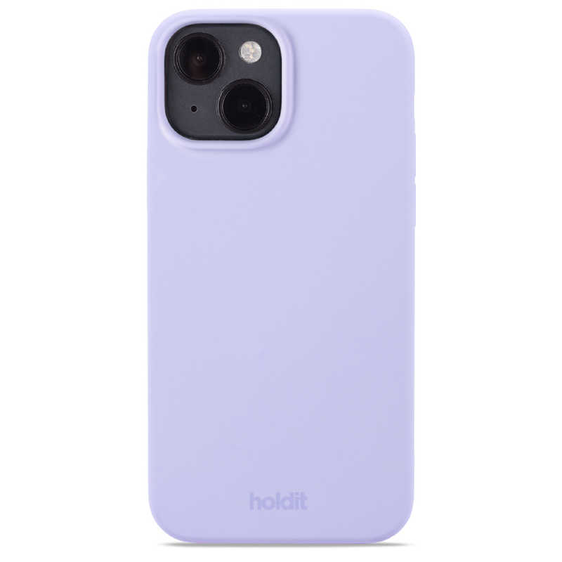 HOLDIT HOLDIT iPhone15 6.1インチ ソフトタッチシリコーンケース ラベンダー  