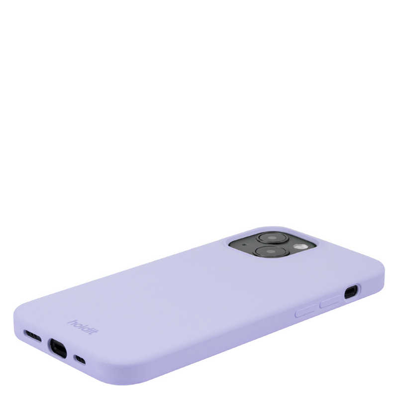 HOLDIT HOLDIT iPhone15 6.1インチ ソフトタッチシリコーンケース ラベンダー  