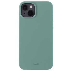 HOLDIT iPhone15 Plus 6.7インチ ソフトタッチシリコーンケース モスグリーン 
