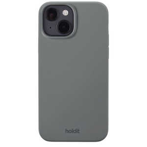 HOLDIT iPhone 15 (6.1インチ) ソフトタッチシリコーンケース スペースグレイ 16130 HOLDIT iPhone 15 (6.1インチ) ソフトタッチシリコーンケース スペースグレイ 16130