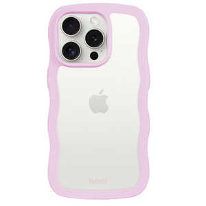 HOLDIT iPhone14ProMAX 背面クリアケース ライラック Wavy 16211 HOLDIT iPhone14ProMAX 背面クリアケース ライラック Wavy 16211